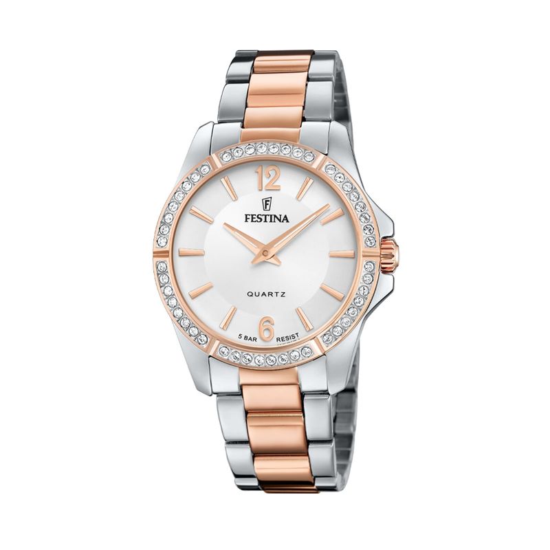 FESTINA - Reloj F20595/1 Festina Plateado Mujer Mademoiselle