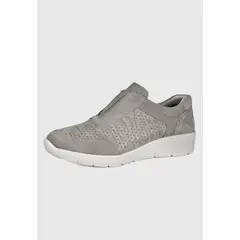 DEGAS - Zapatilla Cuero Mercuria Gris