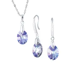 JOYAS MONTERO - Conjunto Praga Cristales Genuinos Vitral Light