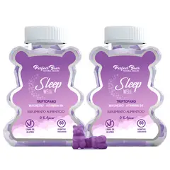 Perfect Bear - L Triptófano Magnesio Vitamina B6 Vitaminas Para Dormir x 2 meses