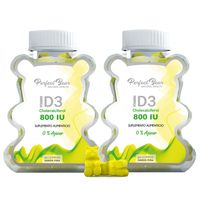 Vitamina D3- 800 IU- Gomitas Sin Azúcar 2 MESES
