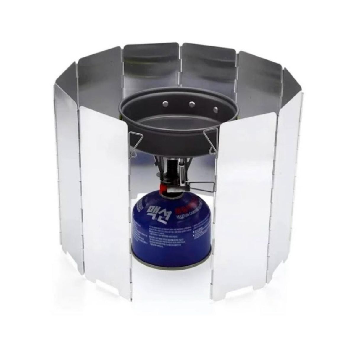 DBLUE - Cortaviento Para Cocinilla de Camping Outdoor