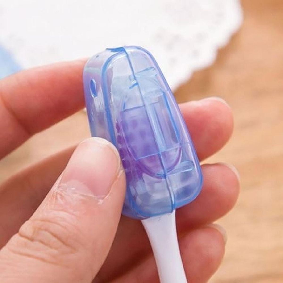 GENERICO - Set De 10 Protector De Cepillo Dientes Para Viajes