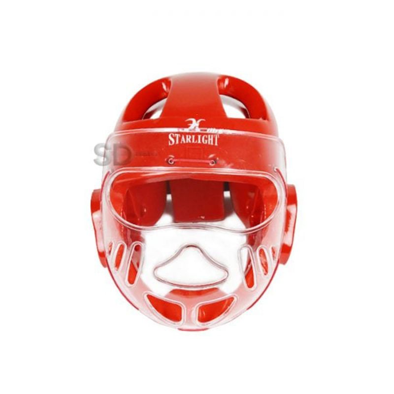 SDFIT - Cabezal Starlight de artes m con protección de mica Rojo S