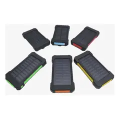 GENERICO - Cargador Bateria Solar Portatil 20000 Mah Impermeable