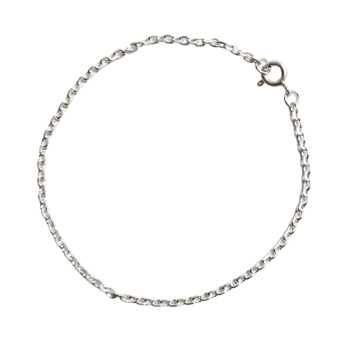 COGGIOLA - Pulsera Eslabón Limado Plata Fina 925