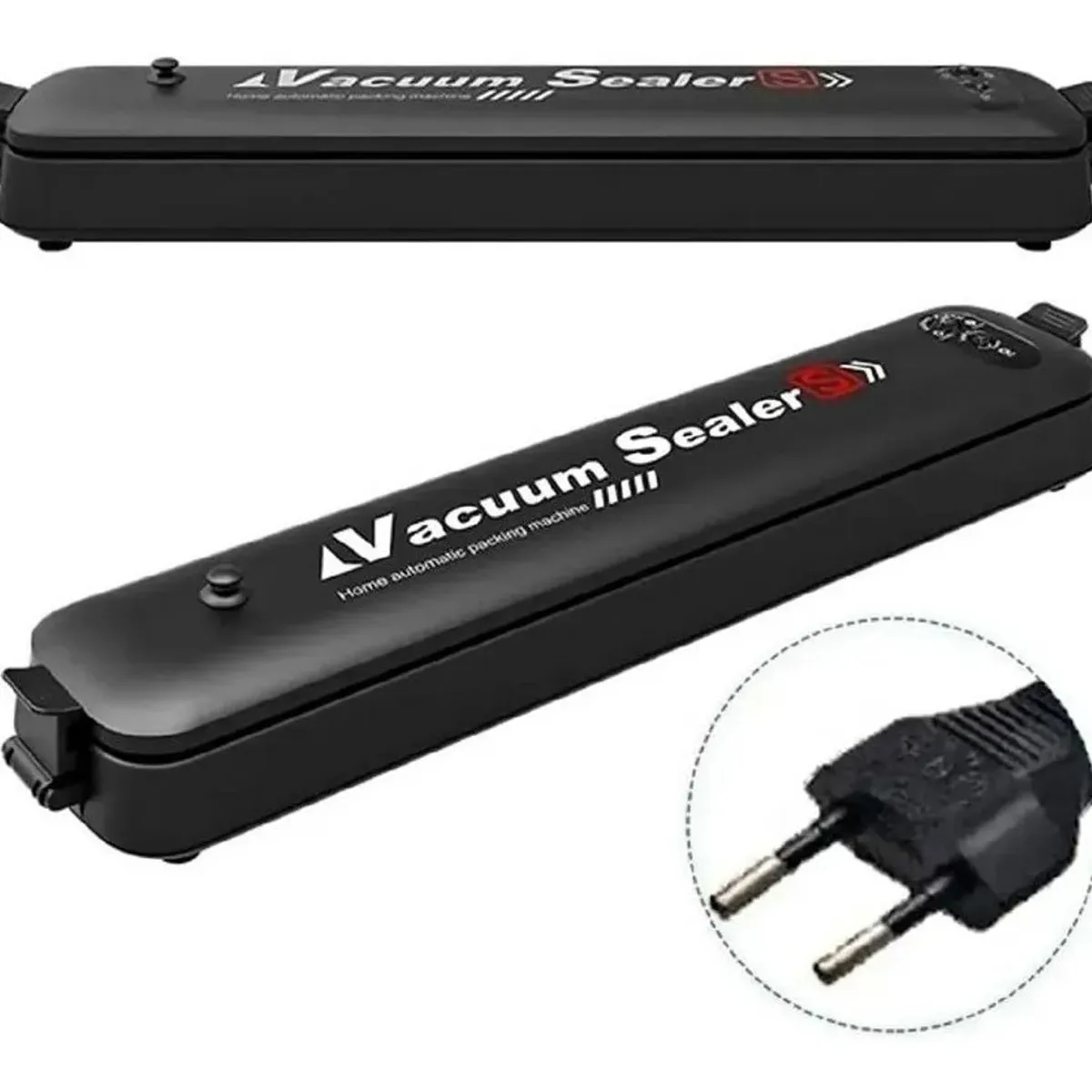 GENERICO - Maquina Selladora Al Vacio Conserva y Ahorra Espacio en tu Cocina