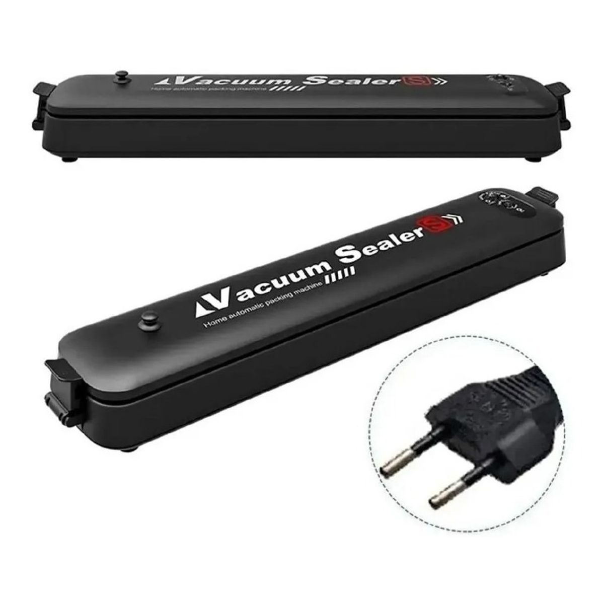 GENERICO - Maquina Selladora Al Vacio Conserva y Ahorra Espacio en tu Cocina