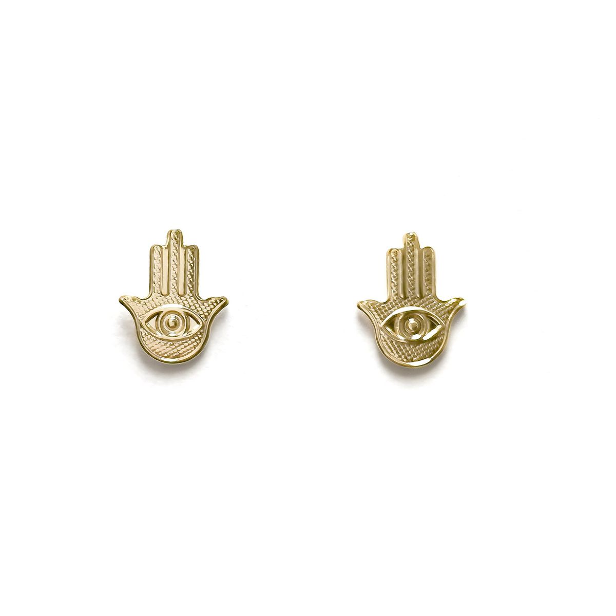 COGGIOLA - Aros Mano Fátima Enchapado Oro 18K