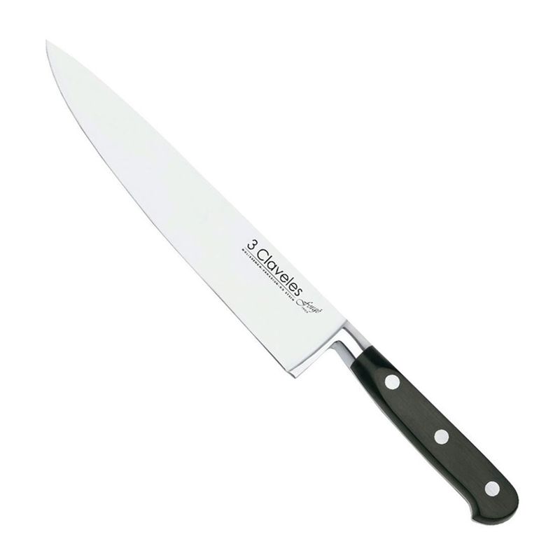3 CLAVELES - Cuchillo Forjado 20 cm