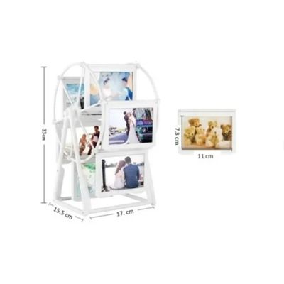 Imagen 2 del producto Rueda Porta Retrato Giratorio 12 Fotos De Escritorio