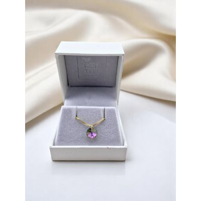 Imagen 2 del producto Collar Punto de Luz Gold 24K creado con cristales de Swarovski® Paradise Shine