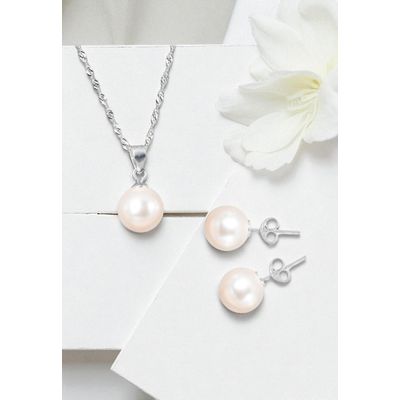 Imagen 2 del producto Conjunto Viena Plata 925 creado Perla de Swarovski® Cream