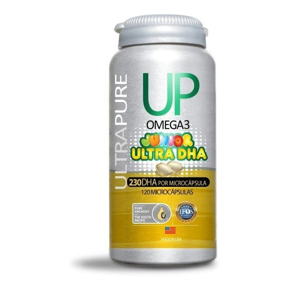 NEWSCIENCE - Omega 3 Up Junior Ultrapure 120 Microcápsulas