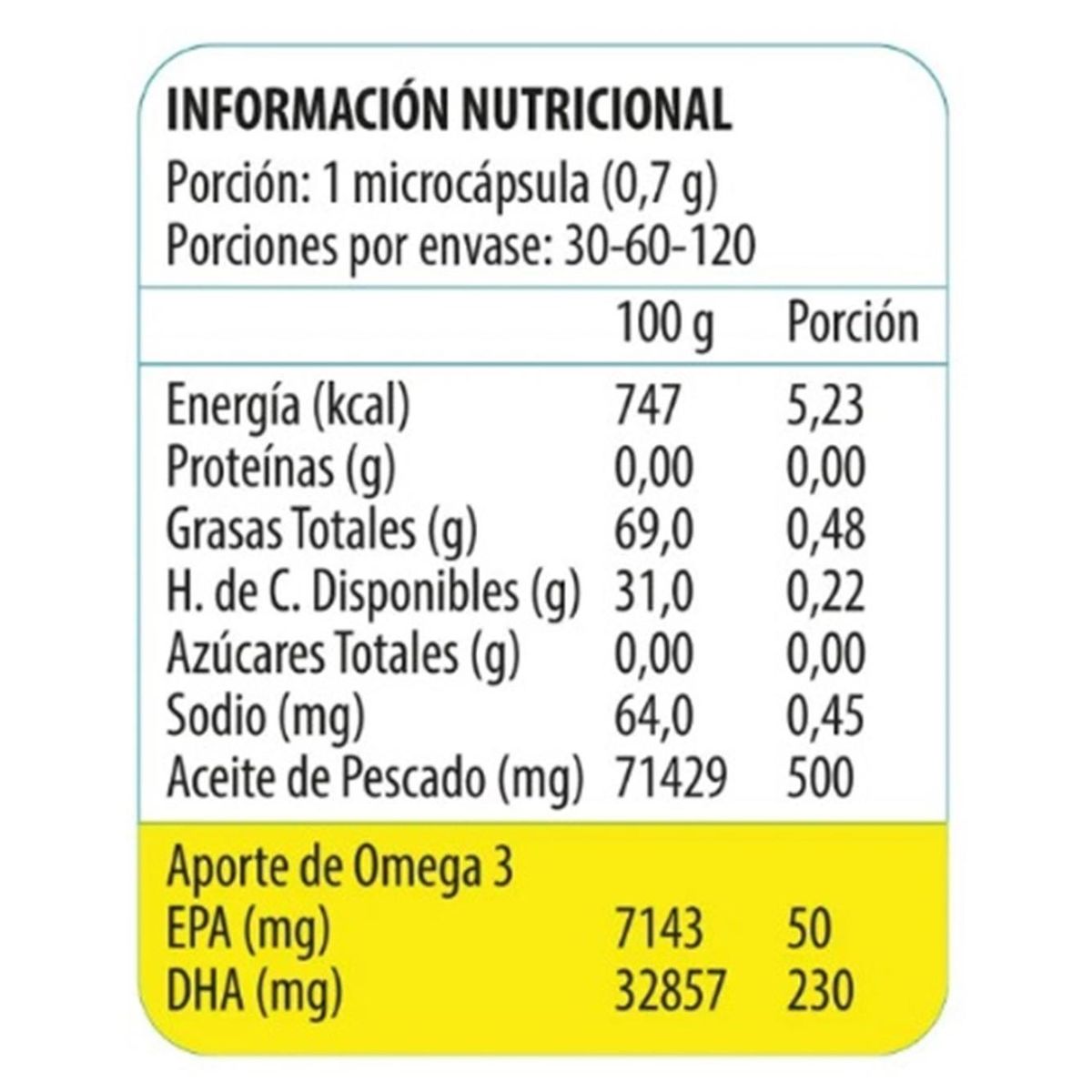 NEWSCIENCE - Omega 3 Up Junior Ultrapure 120 Microcápsulas