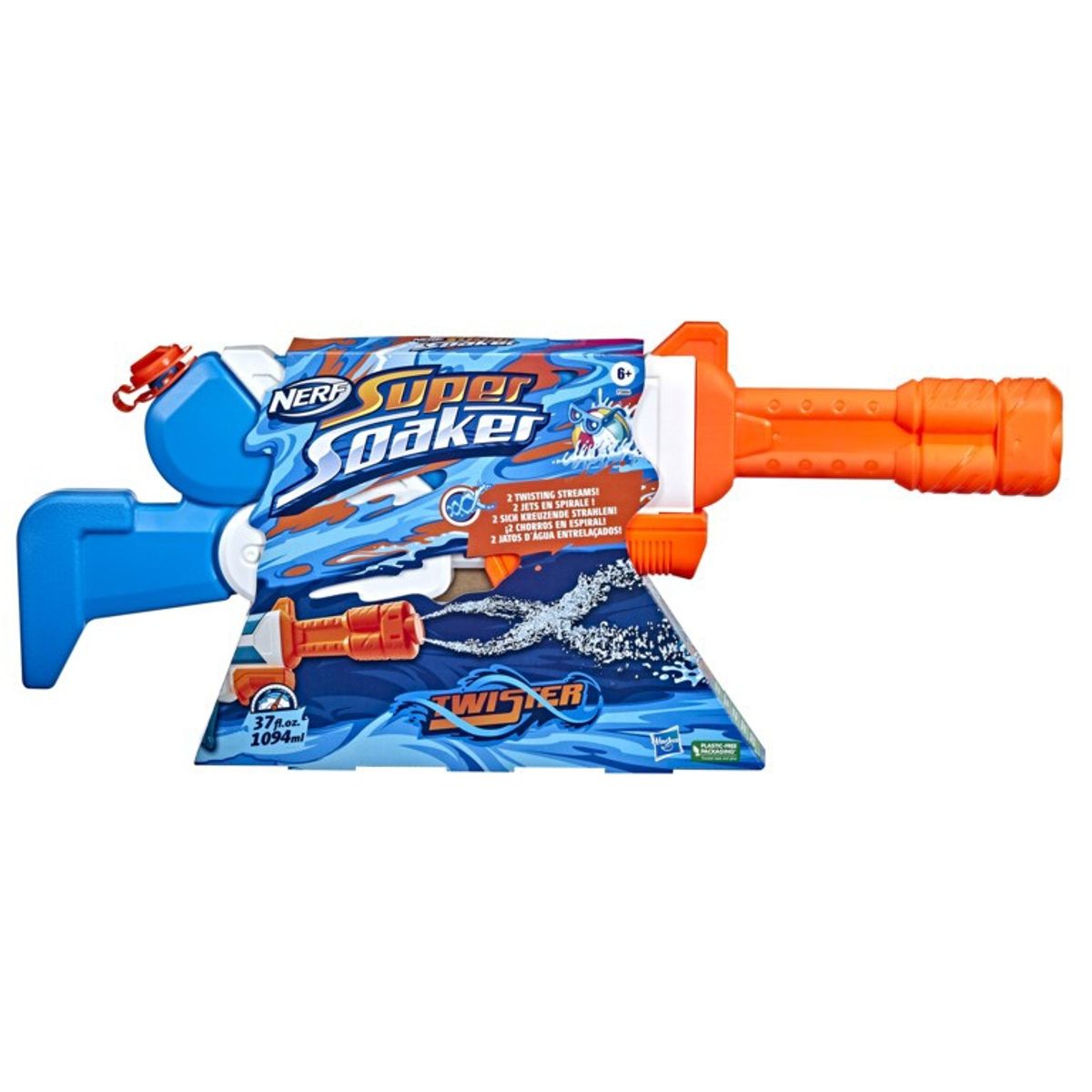 NERF - LANZADOR DE AGUA NERF SUPERSOAKER TWISTER