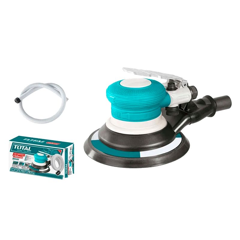TOTAL TOOLS - Lijadora Neumatica 1/4 6 Pulgadas