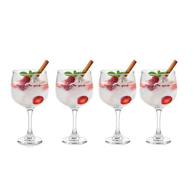 Imagen 2 del producto Set 4 Copas Para Gin Tonic Cocktail Vidrio De 653 Ml