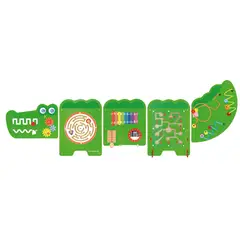 VIGA - Juego Madera Pared Cocodrilo