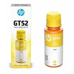 HP - Botella de tinta GT52 Yellow