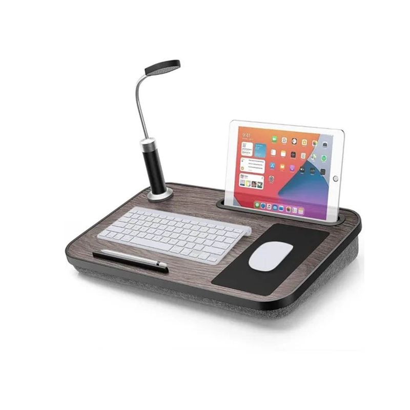 GENERICO - Soporte Mesa Cama Tablet Notebook Portatil Y Lampara.