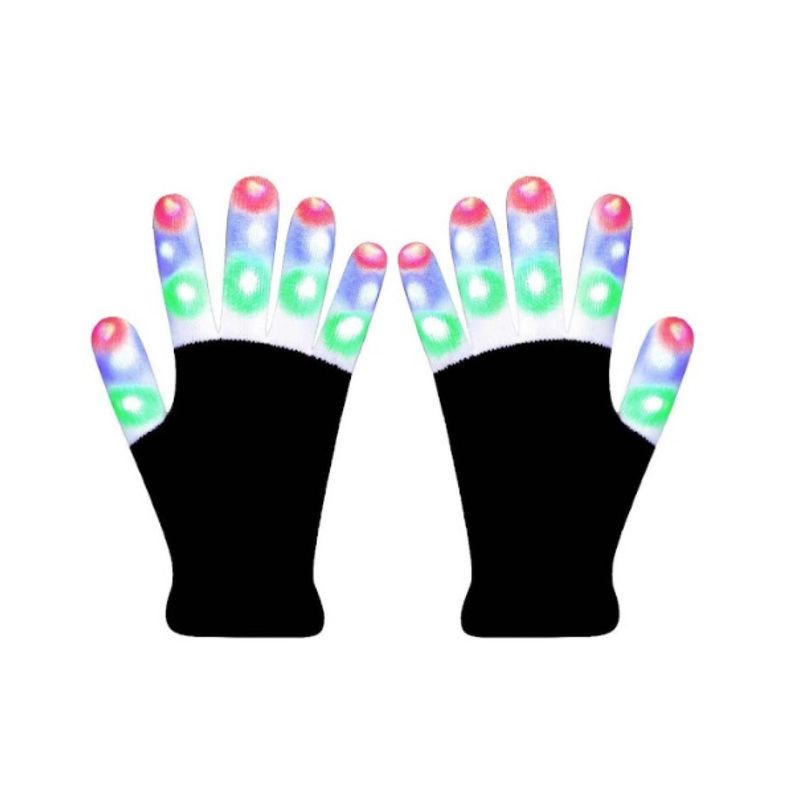 DBLUE - Guantes Con Luz Led Tik Tok