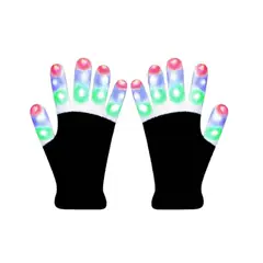 DBLUE - Guantes Con Luz Led Tik Tok