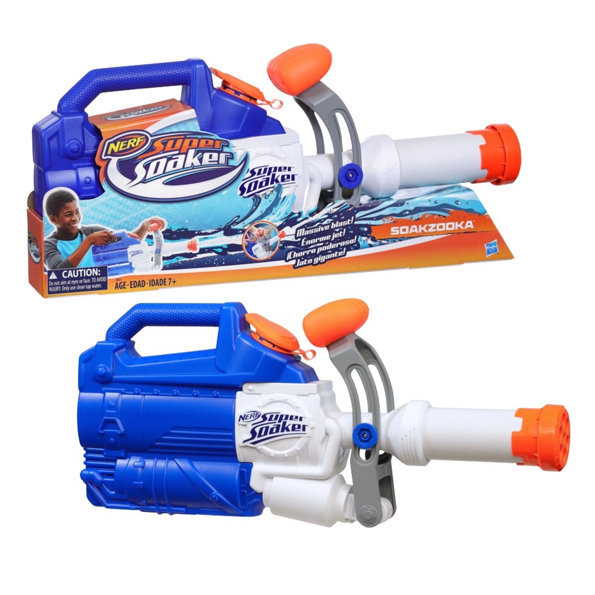 NERF - LANZADOR NERF SUPERSOAKER SOAKZOOKA