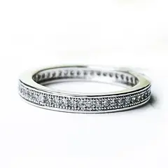 BE YOU - Anillo plata rodinado y circones