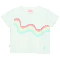 HUSH PUPPIES - Polera M/C Niña Rainbow Multicolor