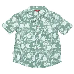 HUSH PUPPIES - Camisa M/C Niño Guayabera Verde