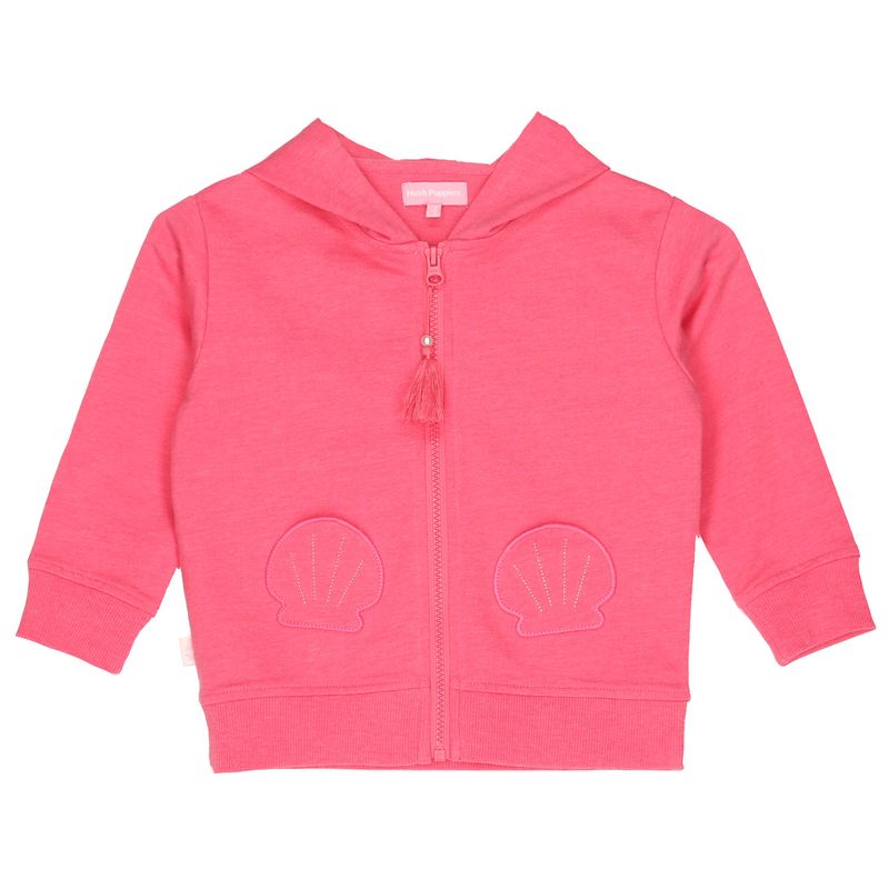 HUSH PUPPIES - Polerón Niña Perla Rosado HUSH PUPPIES