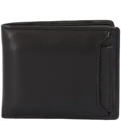HUSH PUPPIES - Billetera Cuero Hombre Jg Ventana Negro