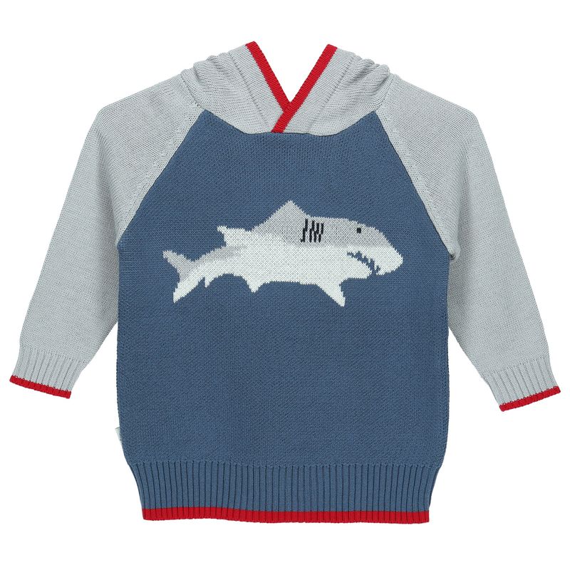 HUSH PUPPIES - Sweater Niño Shark Azul HUSH PUPPIES