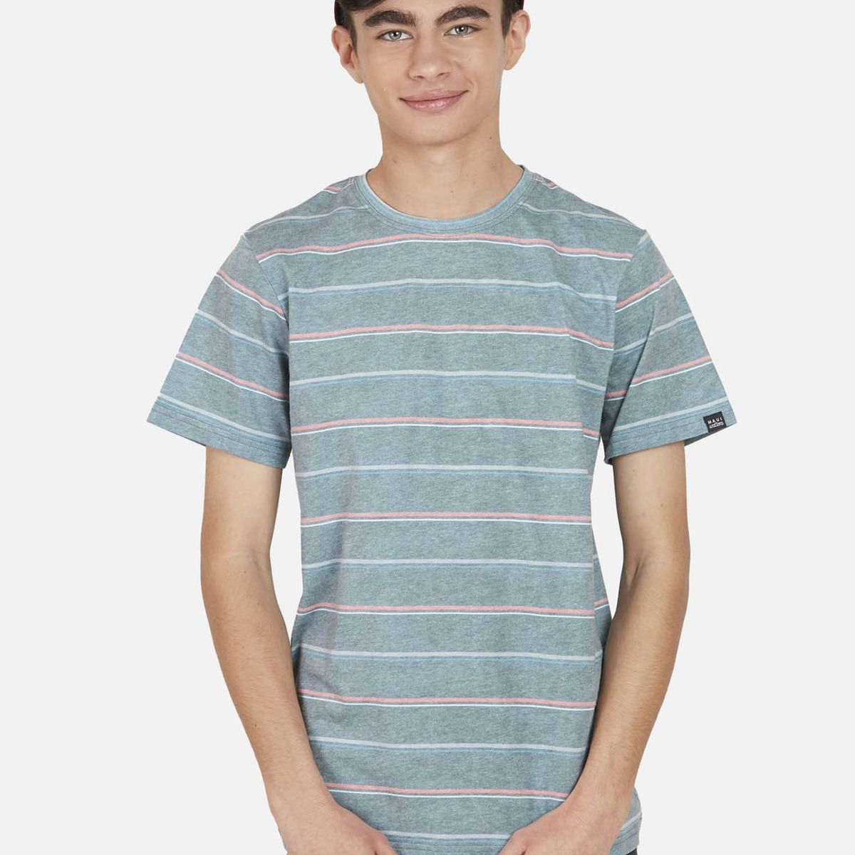 MAUI AND SONS - Polera THE BRIDGE STRIKE SS TEE Juvenil Gris Maui and Sons