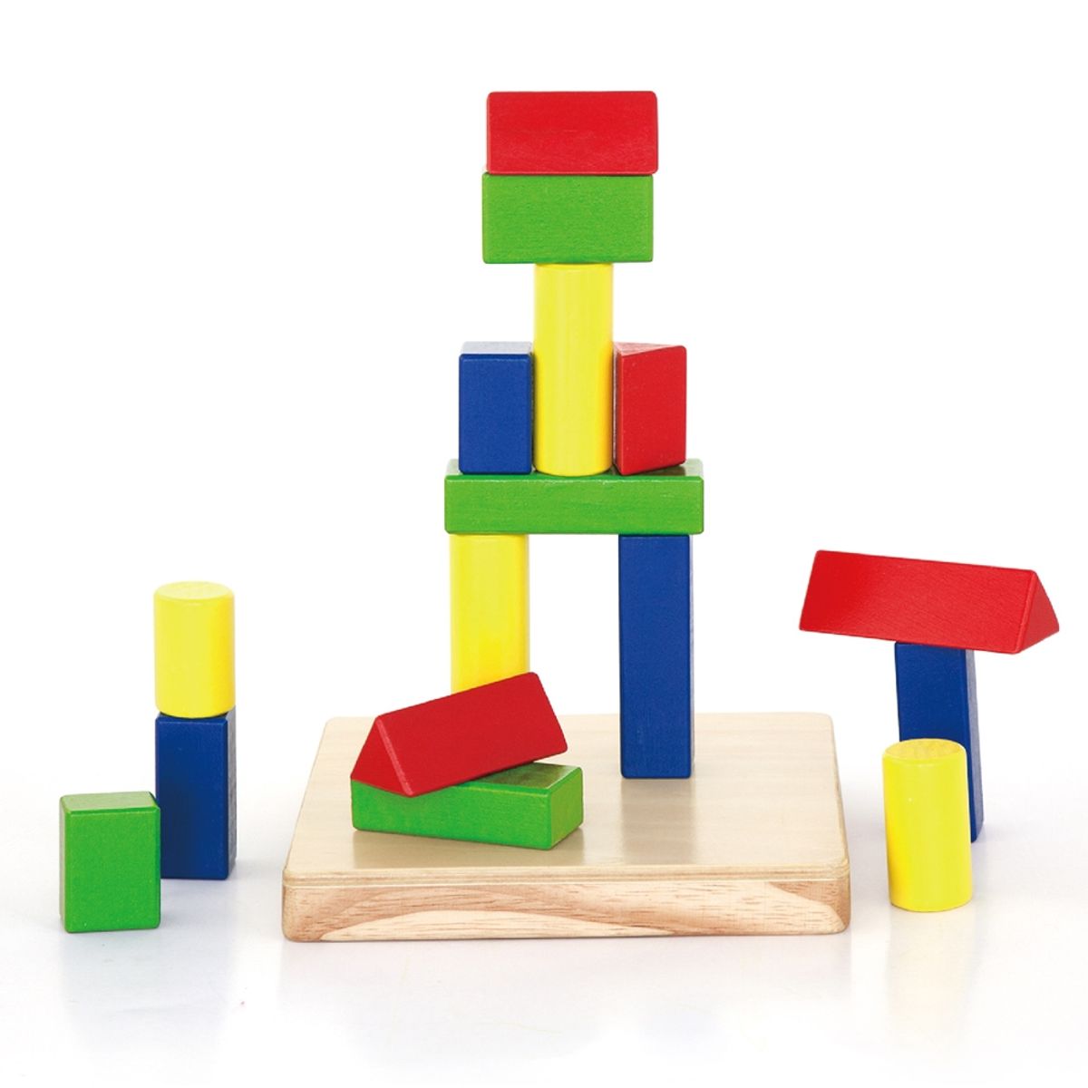 VIGA - Juguete Madera Bloques Formas Secuencia