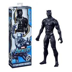 MARVEL - FIGURA TITAN HERO SERIES BLACK PANTHER