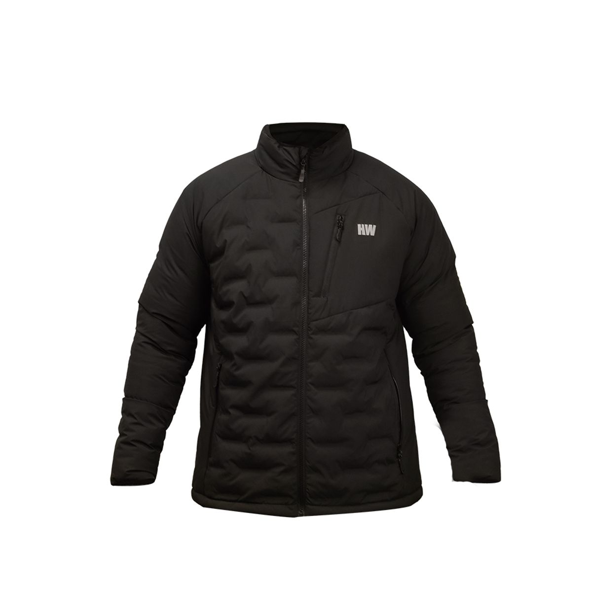 HARDWORK - Parka Insulada HW Explorer S/Gorro Hombre Negra