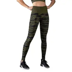 LEONISA - Ropa Deportiva 195572 Legging deportivo Verde