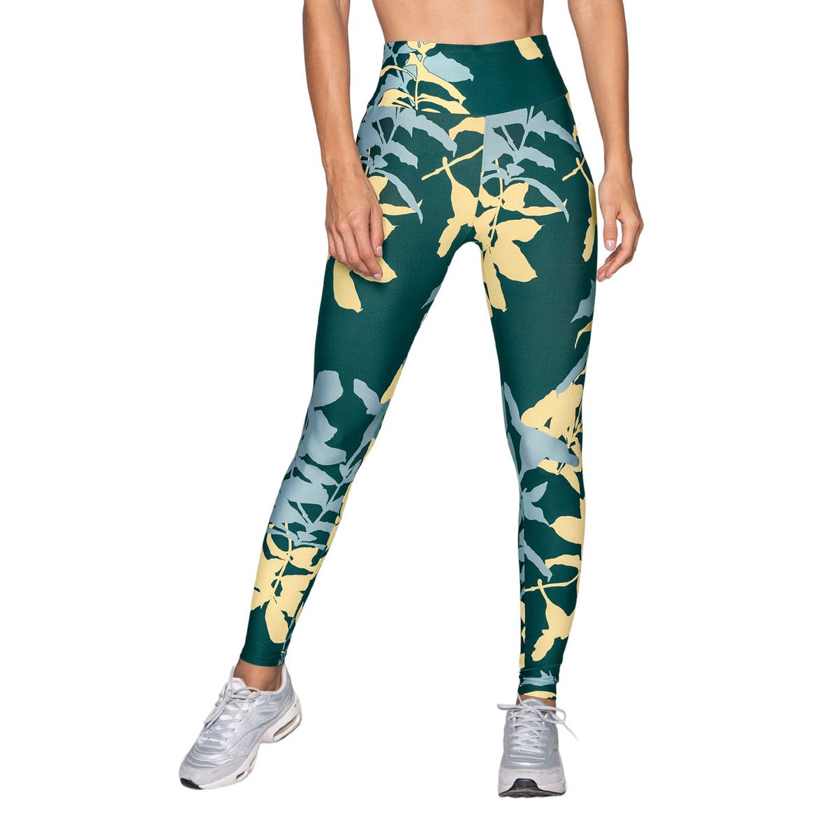 LEONISA - Ropa Deportiva 195579 Legging deportivo Surtido Verde