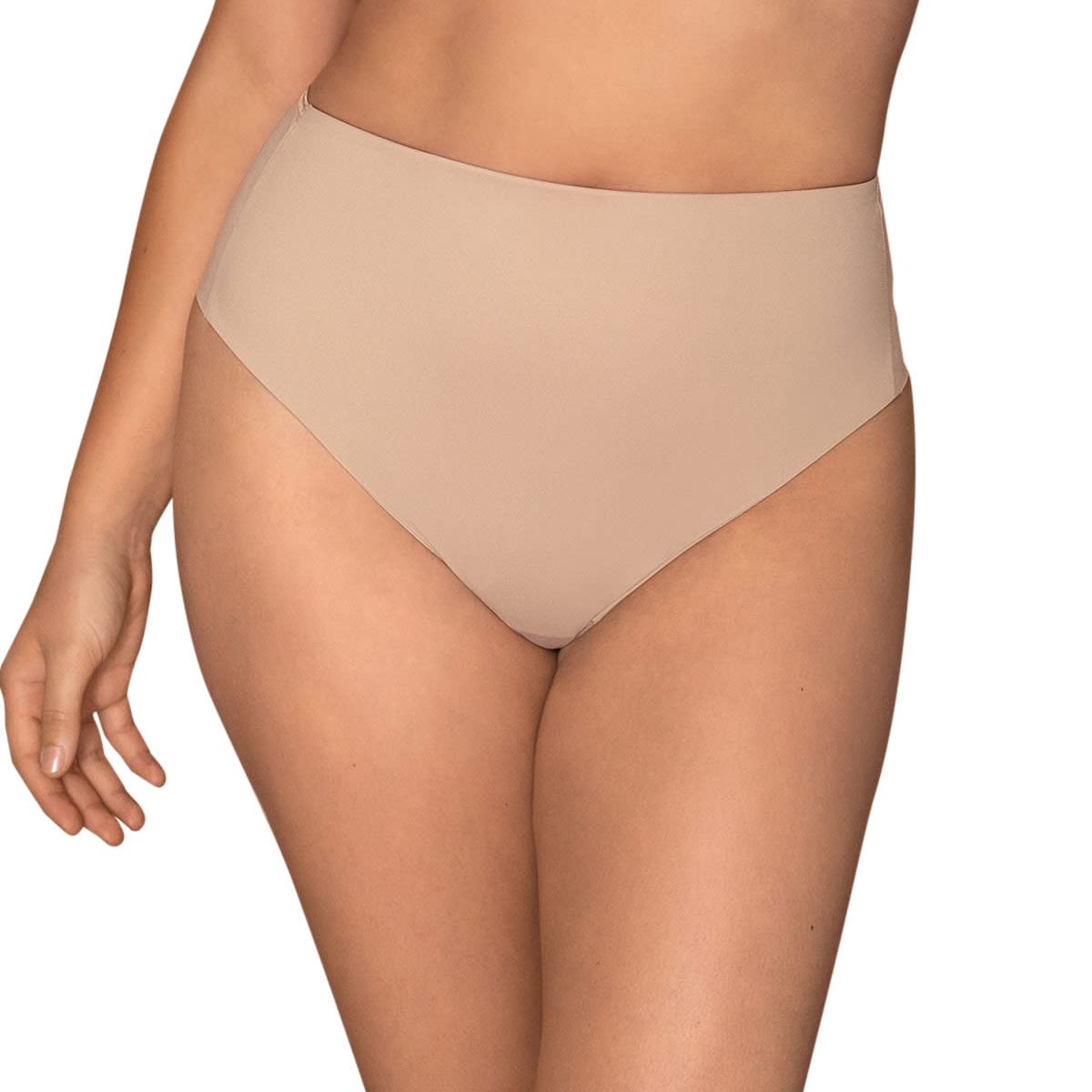 LEONISA - Panties 012952 Panty Control Moderado Café