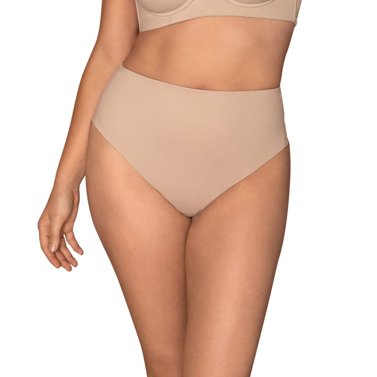 LEONISA - Panties 012952 Panty Control Moderado Café