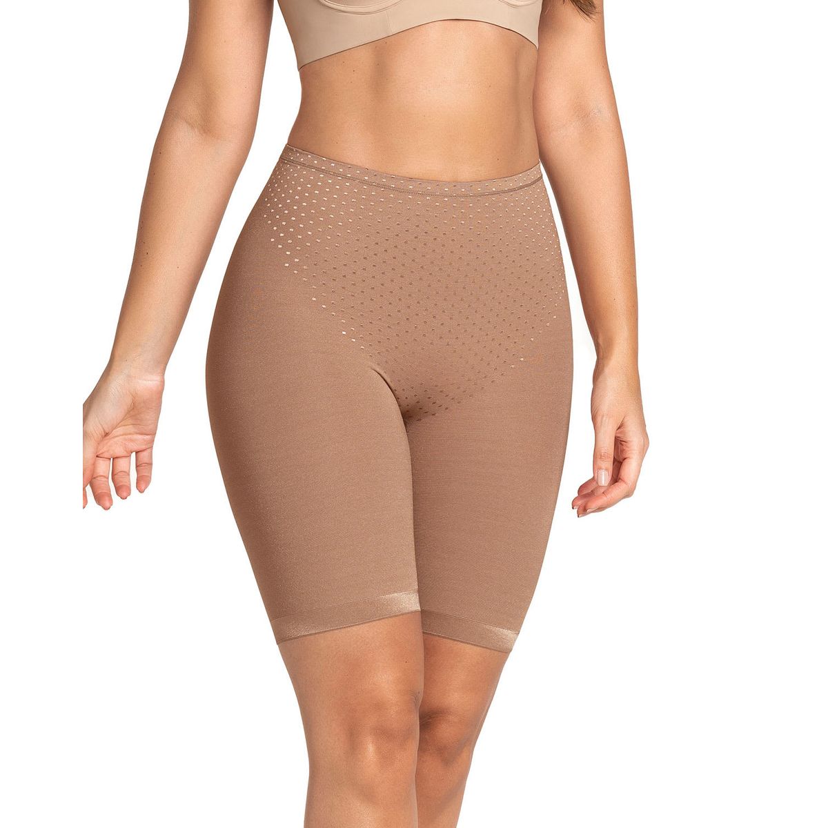 LEONISA - Panties 012966 Calzón Control Suave Café