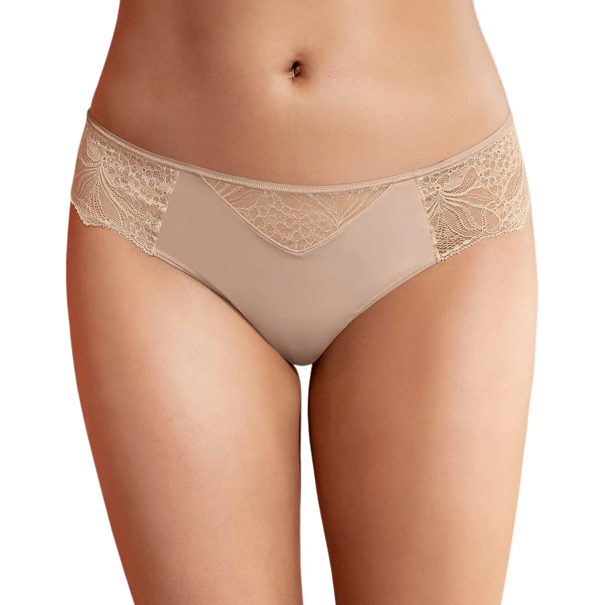 LEONISA - Panties 012985 Brasilero Café