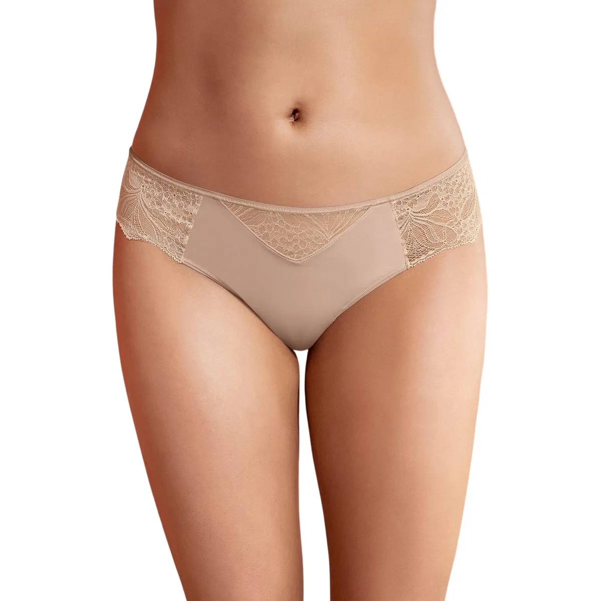 LEONISA - Panties 012985 Brasilero Café