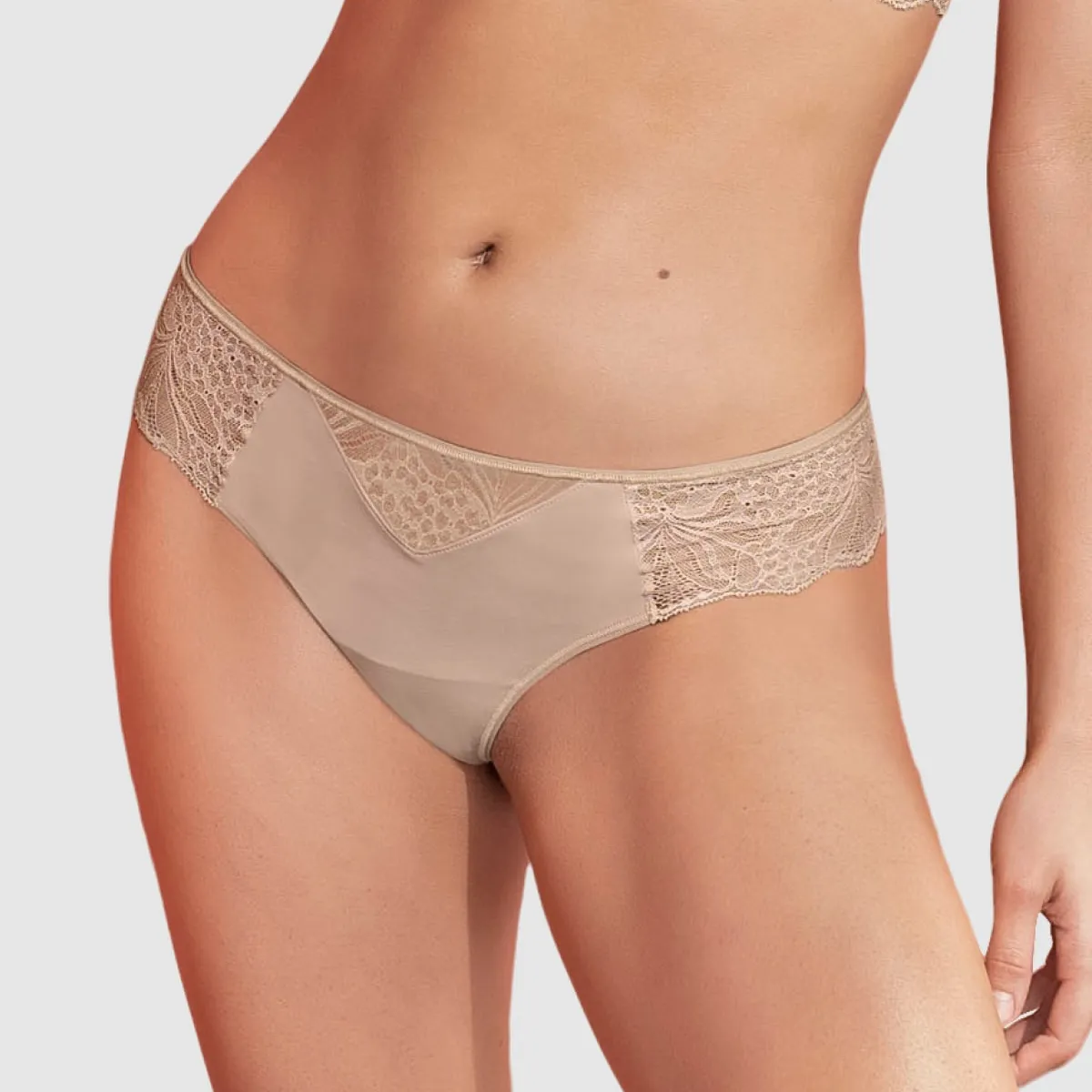 LEONISA - Panties 012985 Brasilero Café