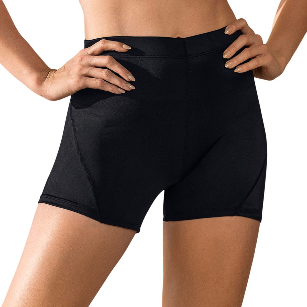 LEONISA - Ropa Deportiva 195523 Short Negro