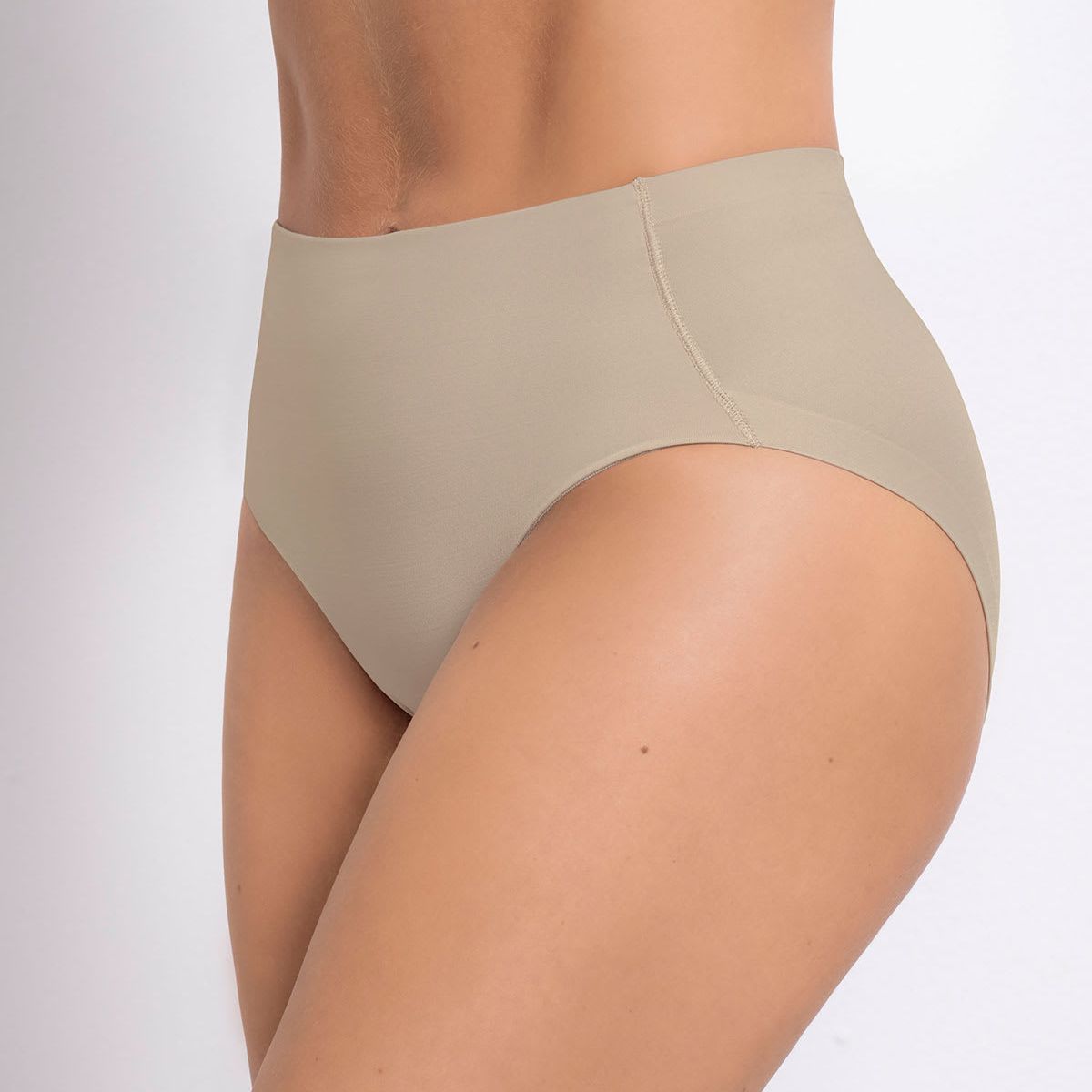 LEONISA - Leonisa Calzón clásico de control moderado 012715 Café Claro