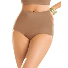 LEONISA - Fajas 0233 Panty Control Suave Café.-