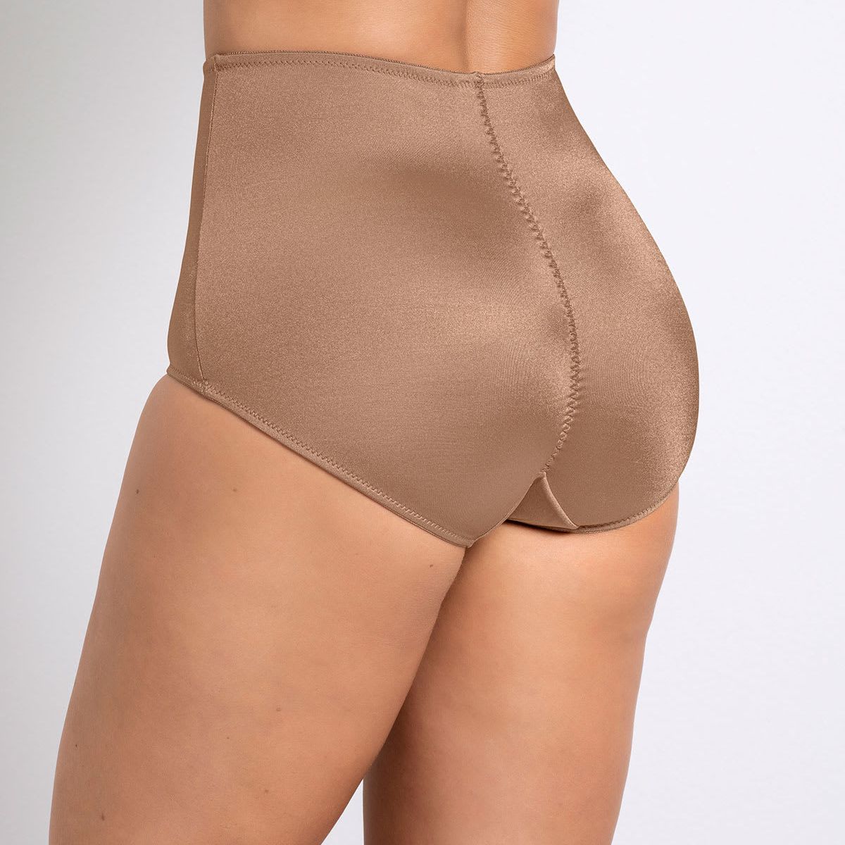 LEONISA - Calzón faja clásico de control suave 0233 Café